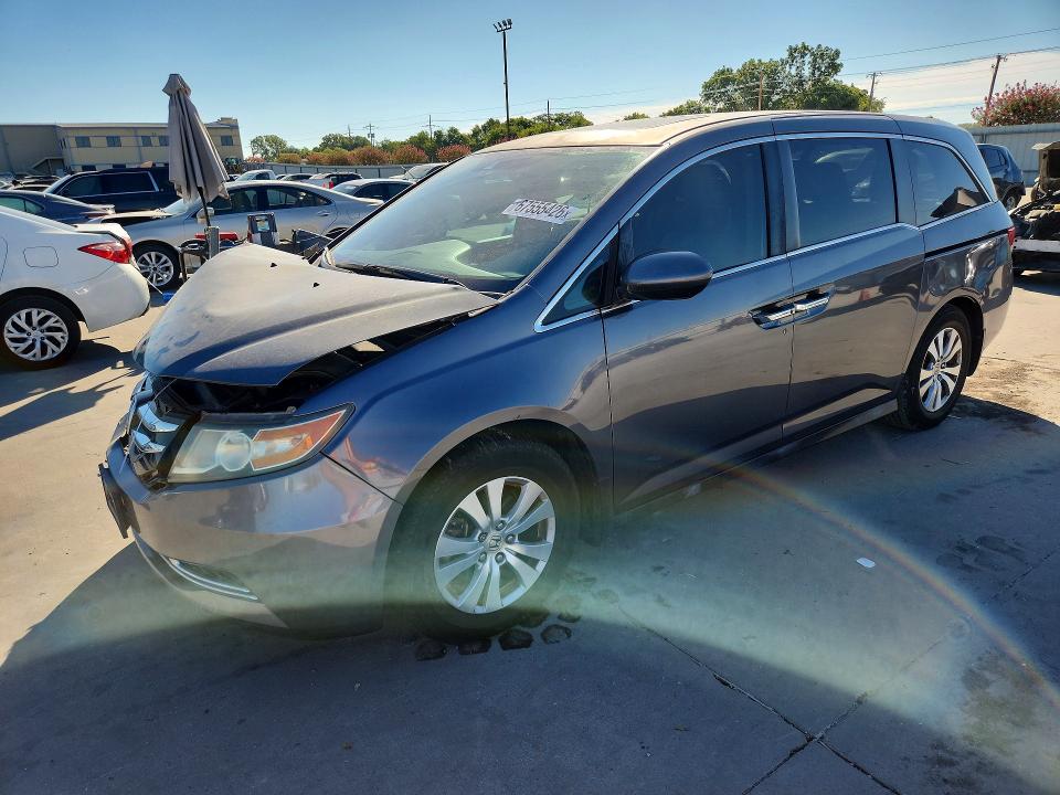 2014 Honda Odyssey მანქანა იყიდება აუქციონზე, vin: 5FNRL5H61EB112271, აუქციონის ნომერი: 67555426