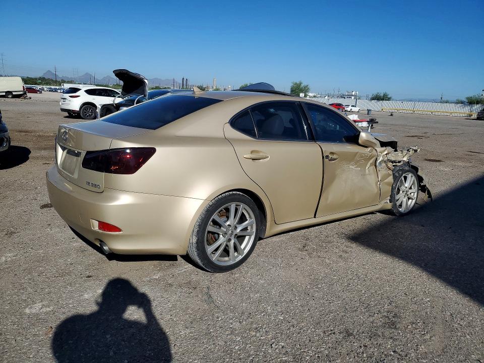 2008 Lexus Is 250 მანქანა იყიდება აუქციონზე, vin: JTHBK262582067246, აუქციონის ნომერი: 69159146