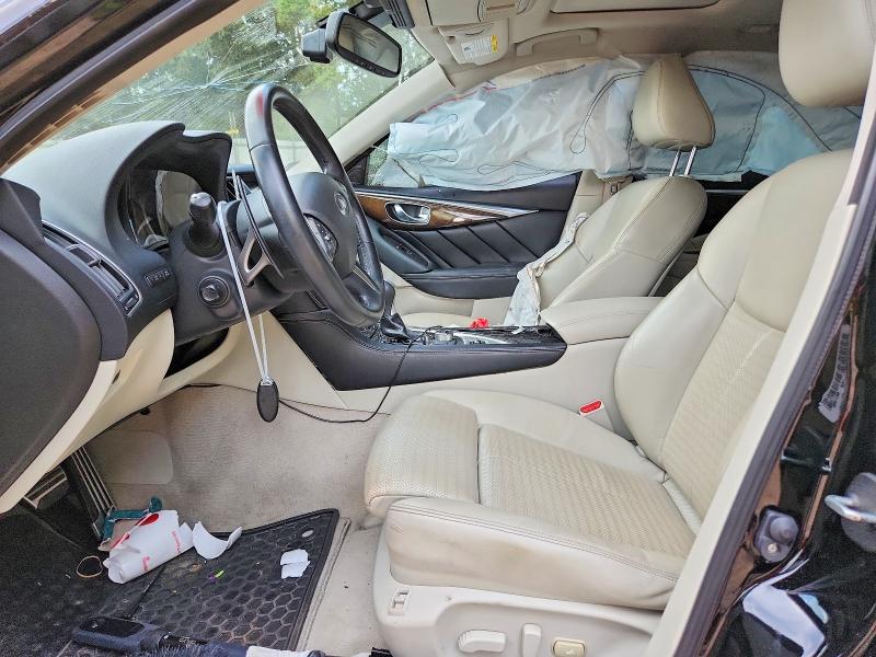 2015 Infiniti Q50 მანქანა იყიდება აუქციონზე, vin: JN1BV7AP3FM334476, აუქციონის ნომერი: 68298756