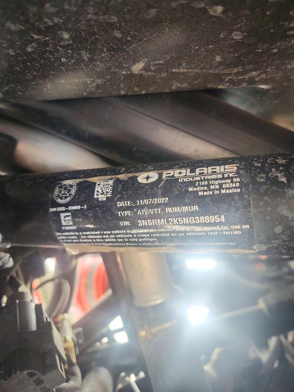 Продажа на аукционе авто 2022 Polaris 4 Wheeler, vin: 3NSRML2K5NG388954, номер лота: 70213226
