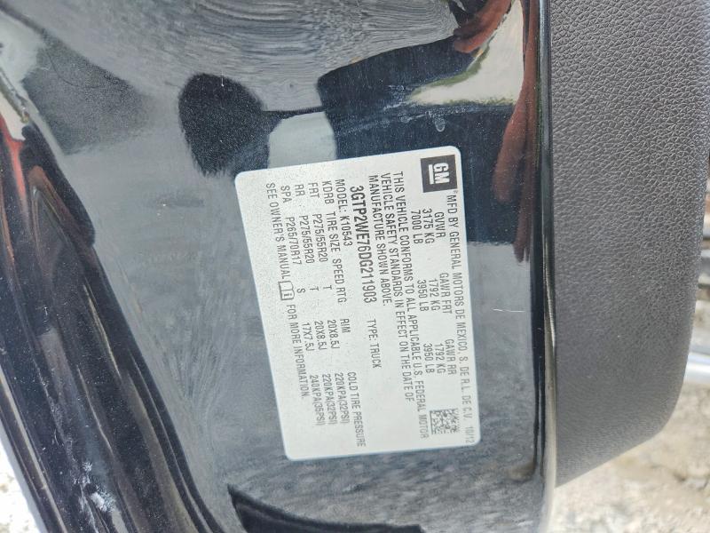 2013 Gmc Sierra მანქანა იყიდება აუქციონზე, vin: 3GTP2WE76DG211903, აუქციონის ნომერი: 67627406