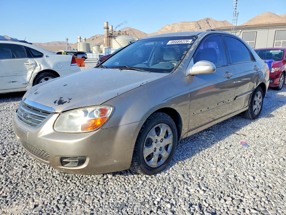 66688226 :رقم المزاد ، KNAFE121X85520290 vin ، 2008 Kia Spectra مزاد بيع