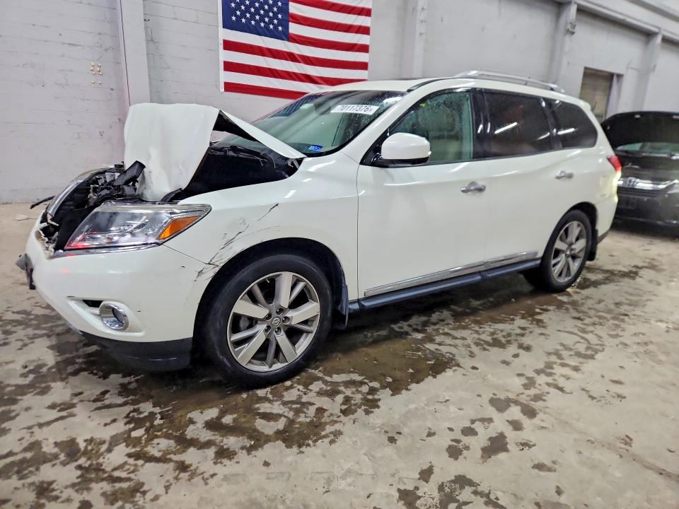2016 Nissan Pathfinder მანქანა იყიდება აუქციონზე, vin: 5N1AR2MM7GC637264, აუქციონის ნომერი: 70117376
