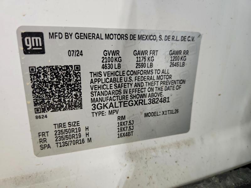 68888306 :رقم المزاد ، 3GKALTEGXRL382481 vin ، 2024 Gmc Terrain مزاد بيع