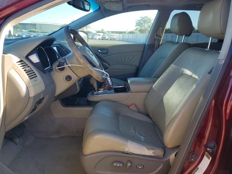 2009 Nissan Murano მანქანა იყიდება აუქციონზე, vin: JN8AZ18W79W121731, აუქციონის ნომერი: 71145656