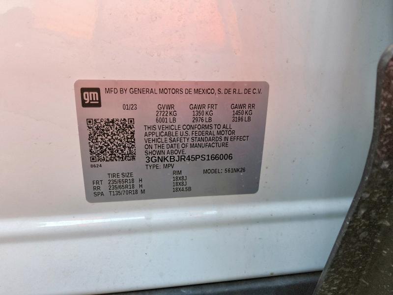 Продажа на аукционе авто 2023 Chevrolet Blazer, vin: 3GNKBJR45PS166006, номер лота: 67265656