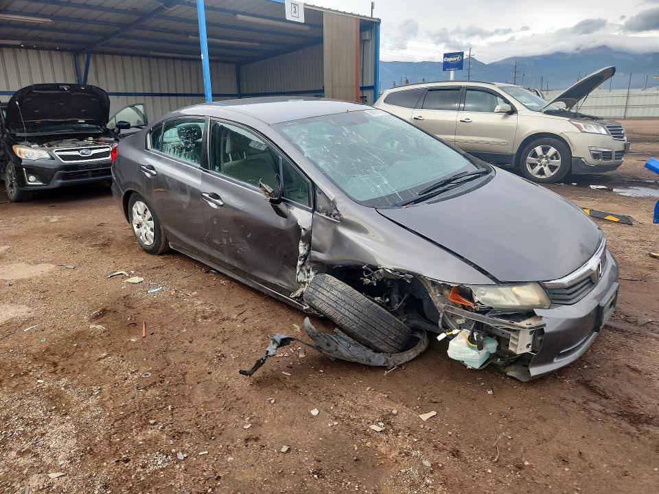 2012 Honda Civic მანქანა იყიდება აუქციონზე, vin: 2HGFB2F58CH583244, აუქციონის ნომერი: 68991896