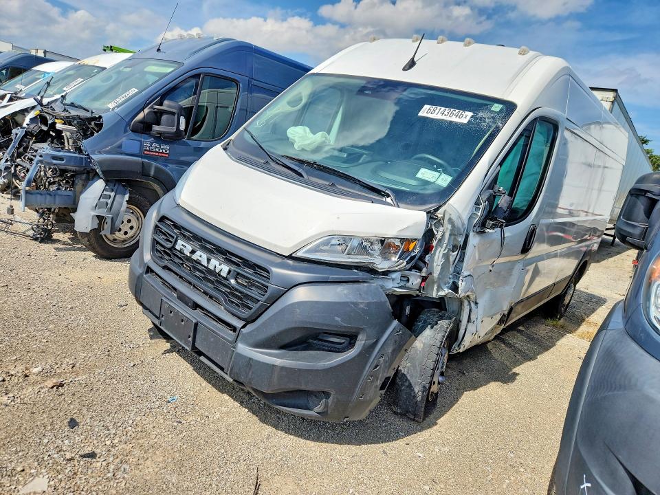 2023 Ram Promaster 2500 მანქანა იყიდება აუქციონზე, vin: 3C6LRVDG4PE576416, აუქციონის ნომერი: 68143646