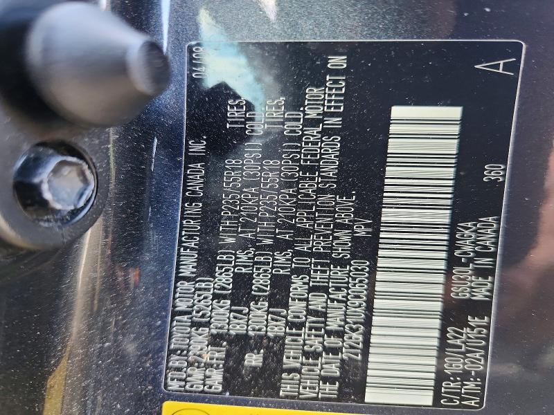 2009 Lexus Rx მანქანა იყიდება აუქციონზე, vin: 2T2GK31UX9C065030, აუქციონის ნომერი: 68444226