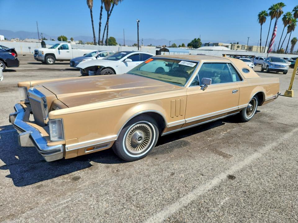 69614696 :رقم المزاد ، 9Y89S763284 vin ، 1979 Lincoln Mark 5 مزاد بيع