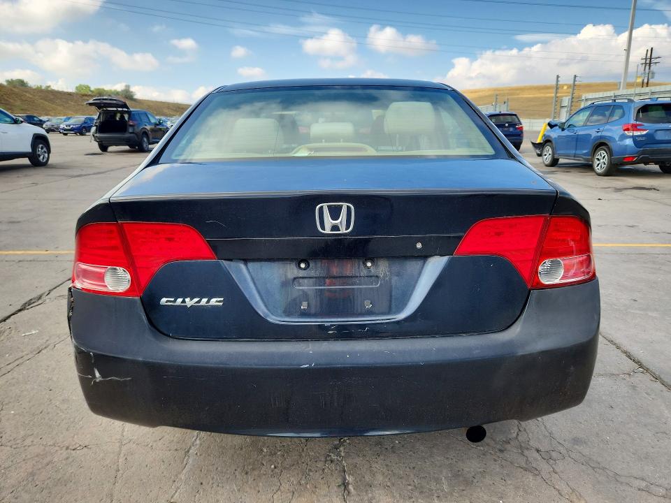 69944226 :رقم المزاد ، 1HGFA16576L110956 vin ، 2006 Honda Civic مزاد بيع