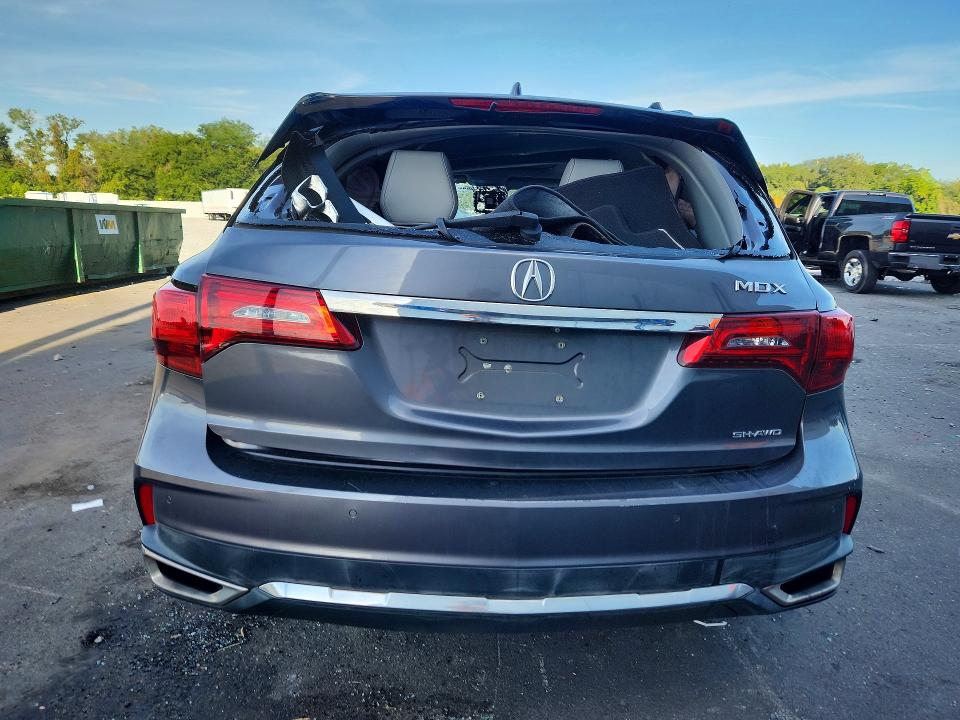 70787066 :رقم المزاد ، 5FRYD4H87HB032349 vin ، 2017 Acura Mdx مزاد بيع
