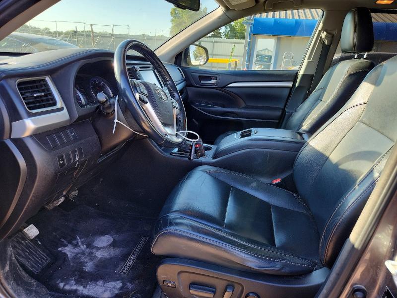 2016 Toyota Highlander მანქანა იყიდება აუქციონზე, vin: 5TDJKRFH9GS351593, აუქციონის ნომერი: 69195996