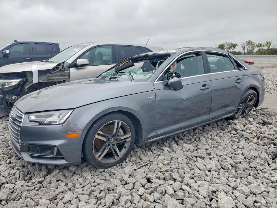 2018 Audi A4 მანქანა იყიდება აუქციონზე, vin: WAUFNAF47JA194871, აუქციონის ნომერი: 70350336