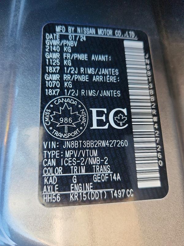Auction sale of the 2024 Nissan Rogue, vin: JN8BT3BB2RW427260, lot number: 68853136