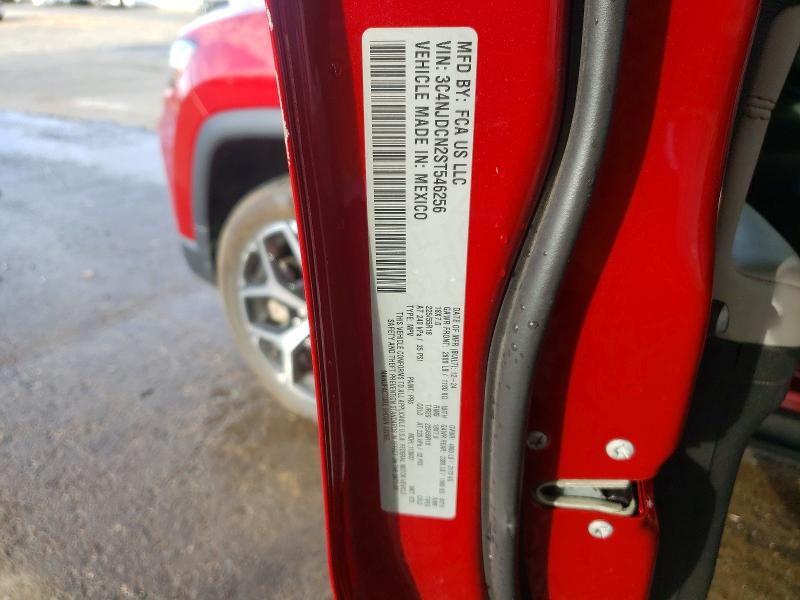 68589446 :رقم المزاد ، 3C4NJDCN2ST546256 vin ، 2025 Jeep Compass مزاد بيع
