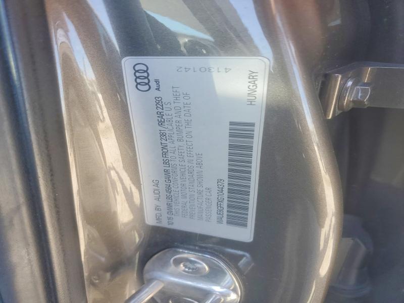 68823326 :رقم المزاد ، WAUE8GFFXG1044379 vin ، 2016 Audi A3 مزاد بيع