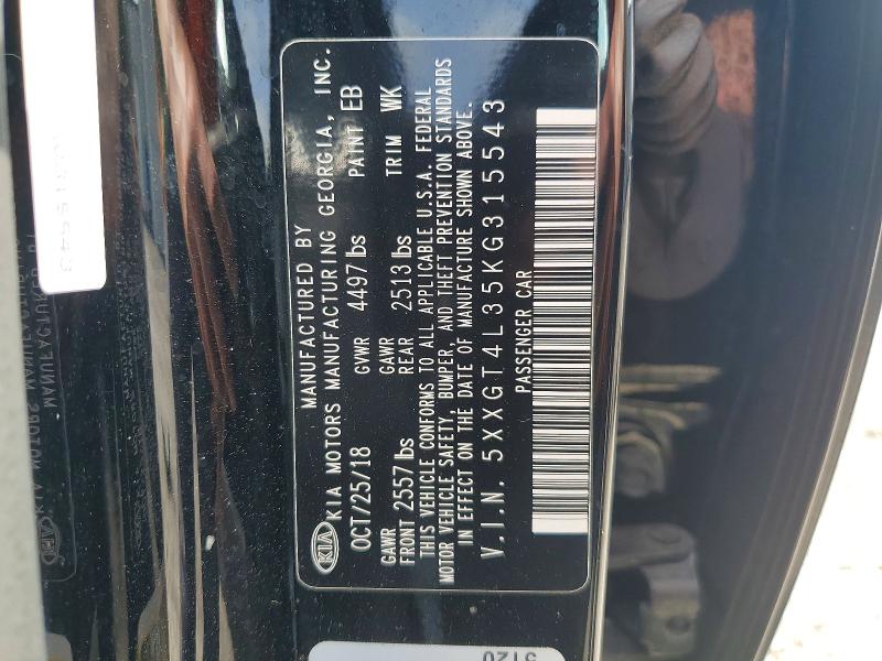 Продаж на аукціоні авто 2019 Kia Optima, vin: 5XXGT4L35KG315543, номер лоту: 67314766