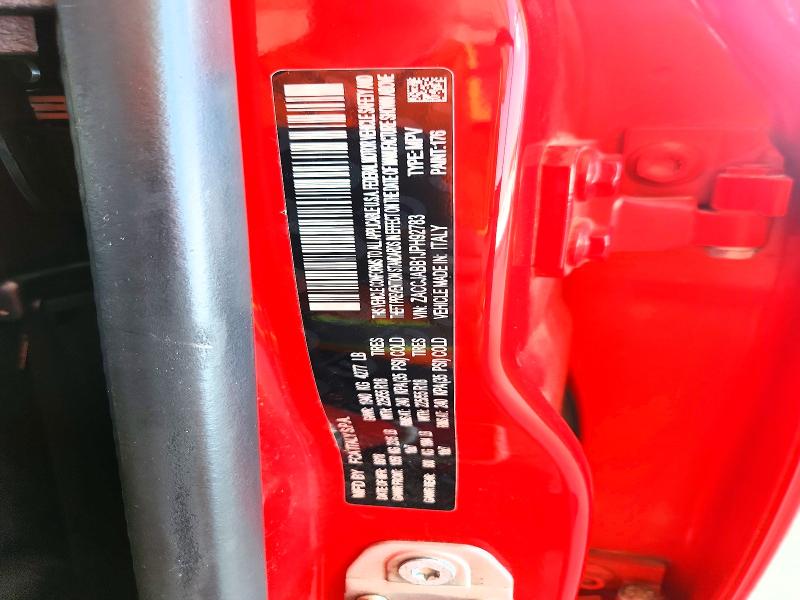 2018 Jeep Renegade მანქანა იყიდება აუქციონზე, vin: ZACCJABB1JPH92783, აუქციონის ნომერი: 67416026