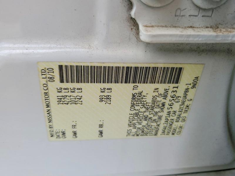 Продаж на аукціоні авто 2010 Nissan Altima, vin: 1N4AL2AP1AN565631, номер лоту: 69573526