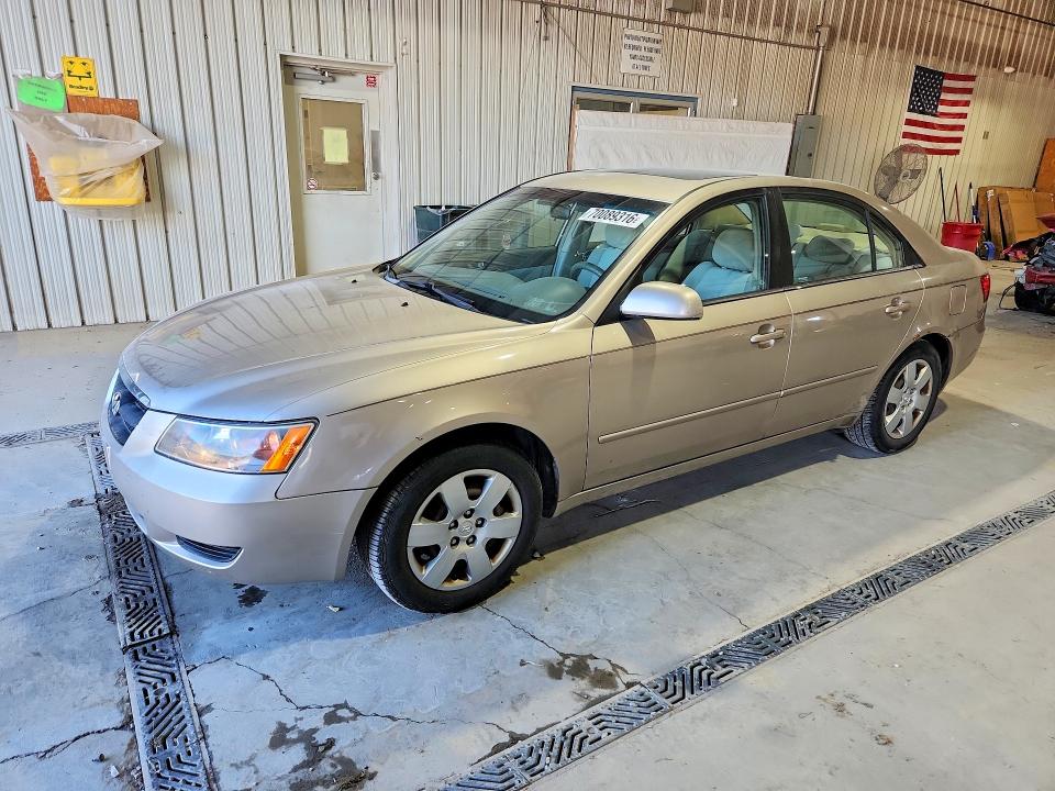 2008 Hyundai Sonata მანქანა იყიდება აუქციონზე, vin: 5NPET46C28H379538, აუქციონის ნომერი: 70089316