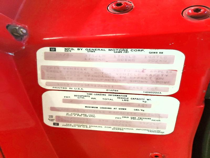 Продаж на аукціоні авто 1986 Chevrolet Corvette, vin: 1G1YY0783G5126611, номер лоту: 68767556