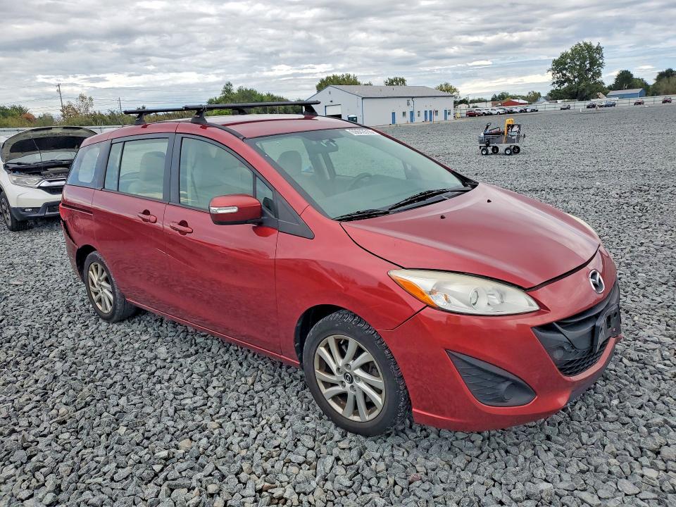 2014 Mazda 5 მანქანა იყიდება აუქციონზე, vin: JM1CW2BL0E0173636, აუქციონის ნომერი: 69843516
