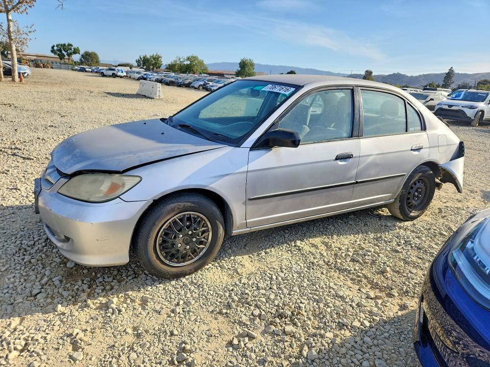 Продажа на аукционе авто 2004 Honda Civic, vin: 1HGES16384L004830, номер лота: 70671616