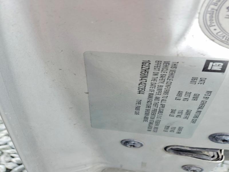 Aukcja sprzedaży 2007 Pontiac G6, vin: 1G2ZH58N474273544, numer aukcji: 69859786