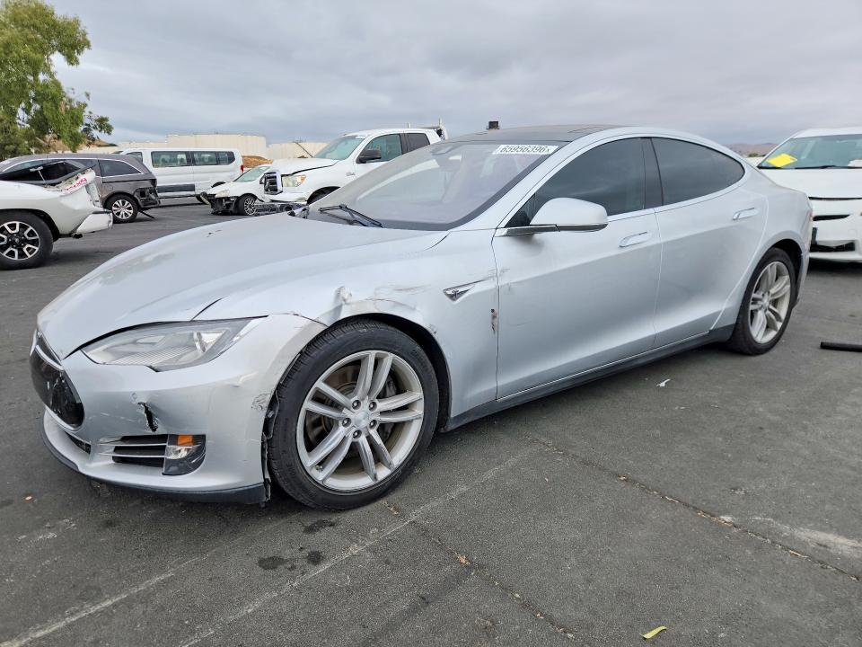 Auction sale of the 2014 Tesla Model S, vin: 5YJSA1S11EFP49478, lot number: 65956396