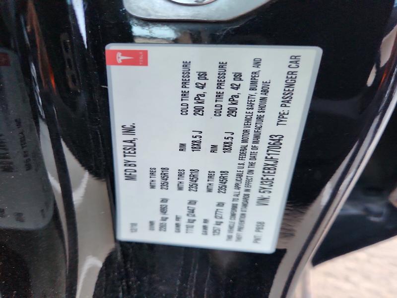 Aukcja sprzedaży 2018 Tesla Model 3, vin: 5YJ3E1EBXJF170643, numer aukcji: 67215616
