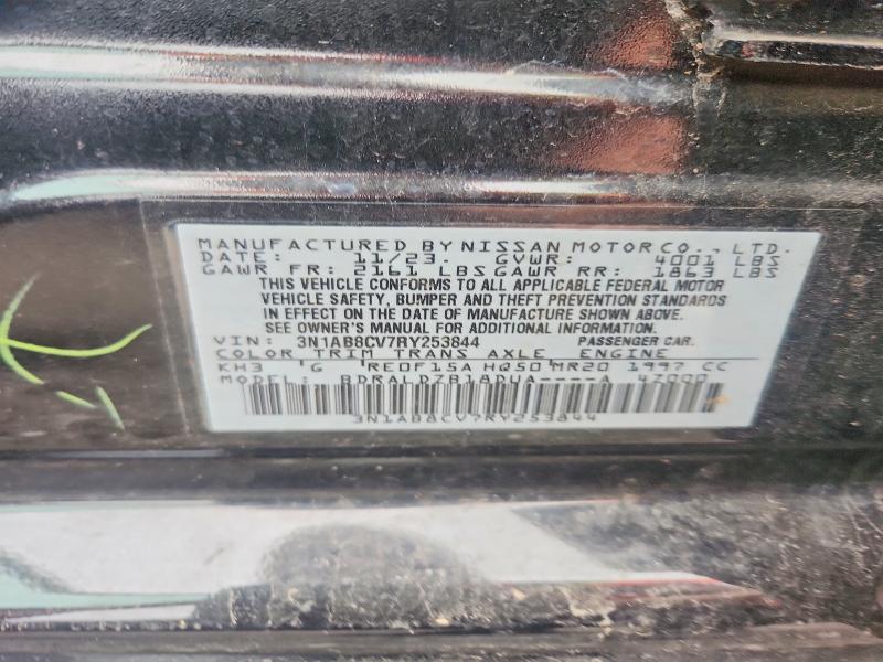 Aukcja sprzedaży 2024 Nissan Sentra, vin: 3N1AB8CV7RY253844, numer aukcji: 68633796