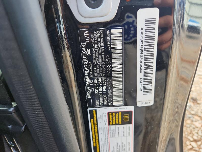 Aukcja sprzedaży 2017 Mercedes-benz C, vin: WDDWK6EB2HF488352, numer aukcji: 71173136