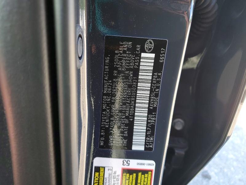 Aukcja sprzedaży 2025 Toyota Camry, vin: 4T1DBADK8SU503831, numer aukcji: 67468706