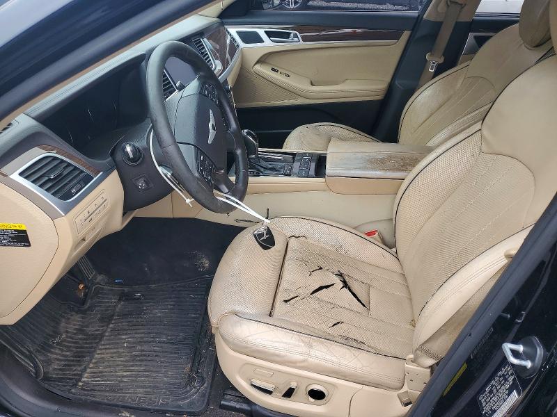 2015 Hyundai Genesis მანქანა იყიდება აუქციონზე, vin: KMHGN4JE5FU094780, აუქციონის ნომერი: 69236266