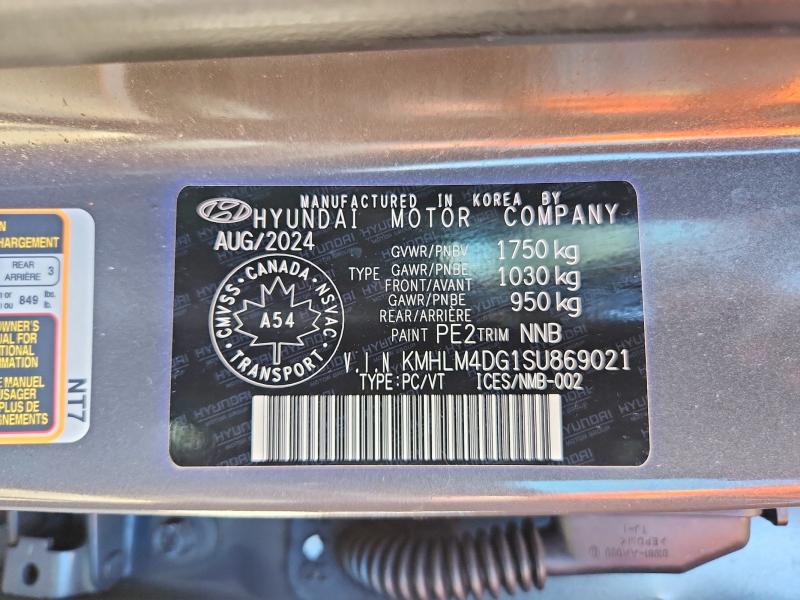 Auction sale of the 2025 Hyundai Elantra, vin: KMHLM4DG1SU869021, lot number: 68086736
