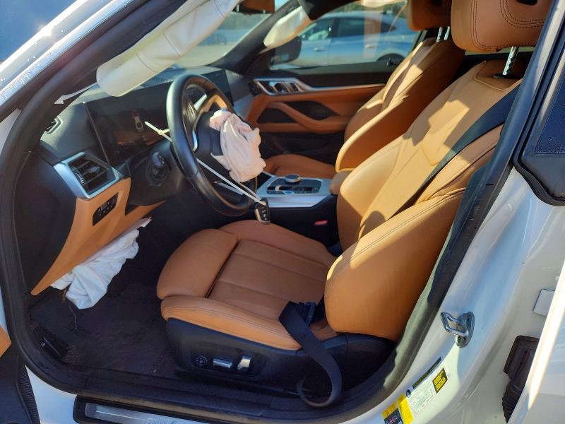 2023 Bmw I4 მანქანა იყიდება აუქციონზე, vin: WBY43AW04PFP67328, აუქციონის ნომერი: 67559476