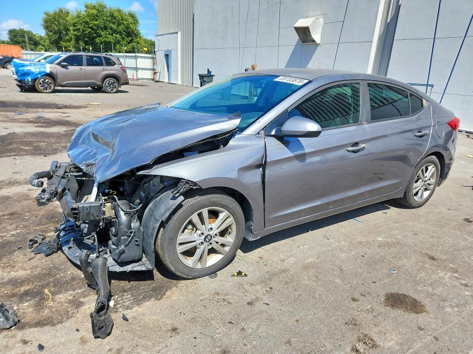 69703876 :رقم المزاد ، 5NPD84LF0JH283893 vin ، 2018 Hyundai Elantra مزاد بيع