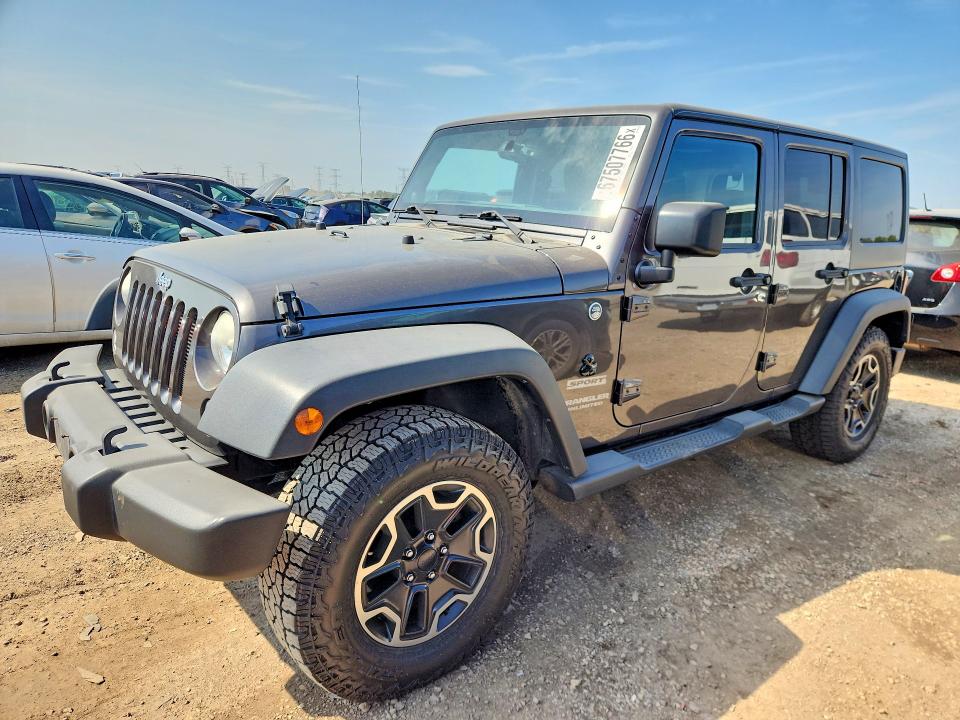 Продажа на аукционе авто 2014 Jeep Wrangler Unlimited, vin: 1C4BJWDG9EL239505, номер лота: 67507766
