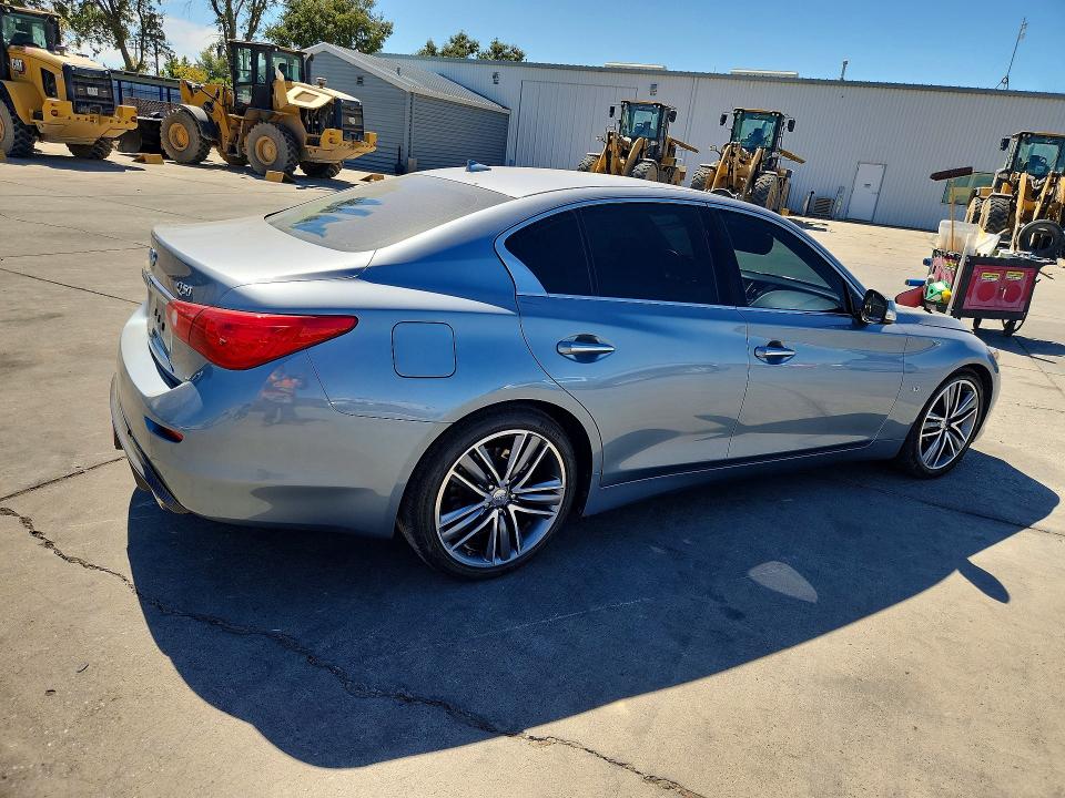 2015 Infiniti Q50 მანქანა იყიდება აუქციონზე, vin: JN1BV7AP3FM336065, აუქციონის ნომერი: 68014576