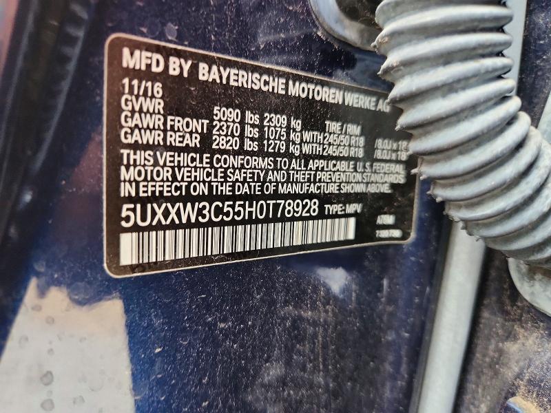 Продажа на аукционе авто 2017 Bmw X4, vin: 5UXXW3C55H0T78928, номер лота: 67724086