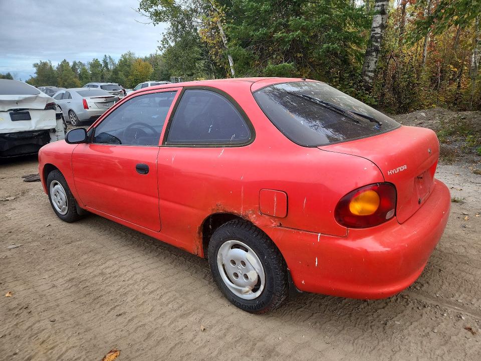 Auction sale of the 1995 Hyundai Accent, vin: KMHVD21N5SU005752, lot number: 70744256