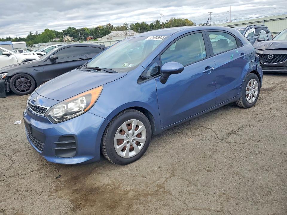 2016 Kia Rio 5-door მანქანა იყიდება აუქციონზე, vin: KNADN5A39G6569541, აუქციონის ნომერი: 71063616