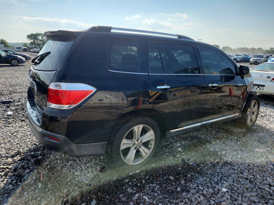 2012 Toyota Highlander მანქანა იყიდება აუქციონზე, vin: 5TDDK3EH7CS110489, აუქციონის ნომერი: 67293126