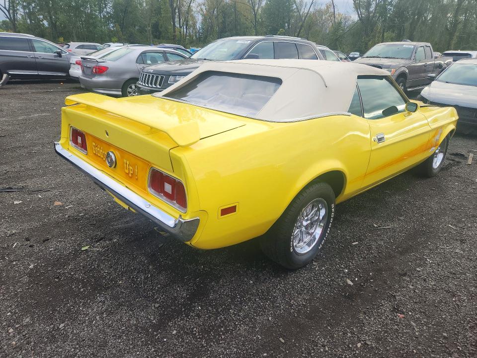 1973 Ford Mustang მანქანა იყიდება აუქციონზე, vin: 3F03H134806, აუქციონის ნომერი: 70611576