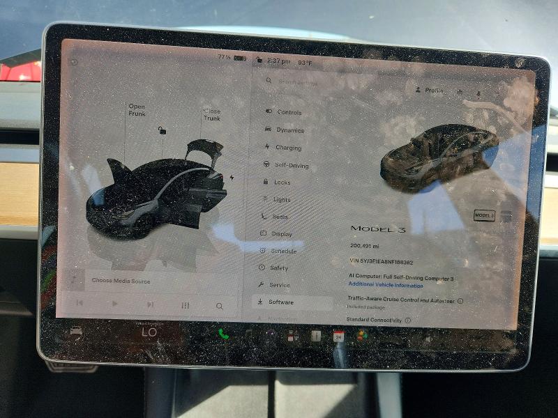 Продажа на аукционе авто 2022 Tesla Model 3, vin: 5YJ3E1EA8NF188362, номер лота: 70551636