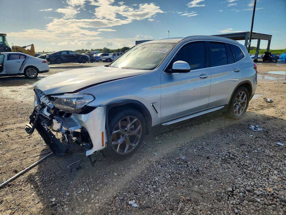 2021 Bmw X3 მანქანა იყიდება აუქციონზე, vin: 5UXTY3C07M9H17369, აუქციონის ნომერი: 69244446