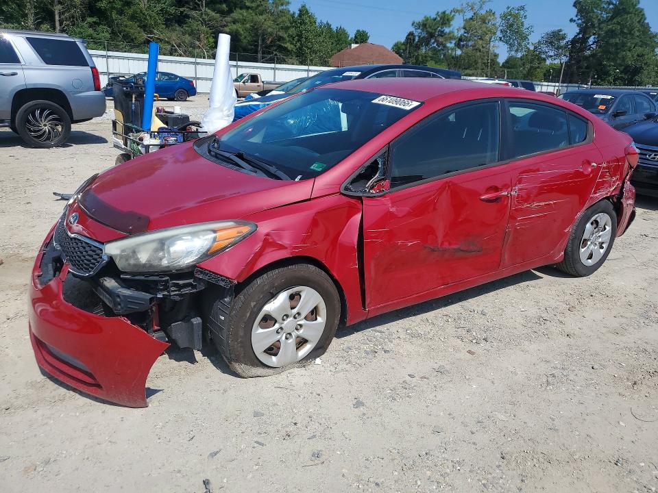 66109066 :رقم المزاد ، KNAFK4A60G5442415 vin ، 2016 Kia Forte مزاد بيع