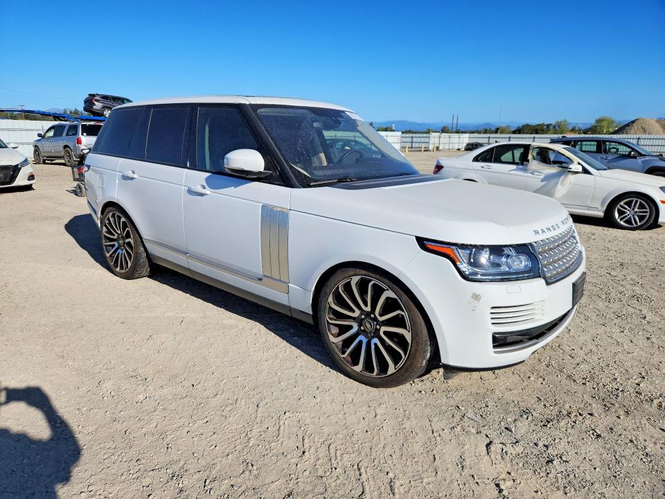 2016 Land Rover Range Rover მანქანა იყიდება აუქციონზე, vin: SALGS2KF9GA252199, აუქციონის ნომერი: 68076176