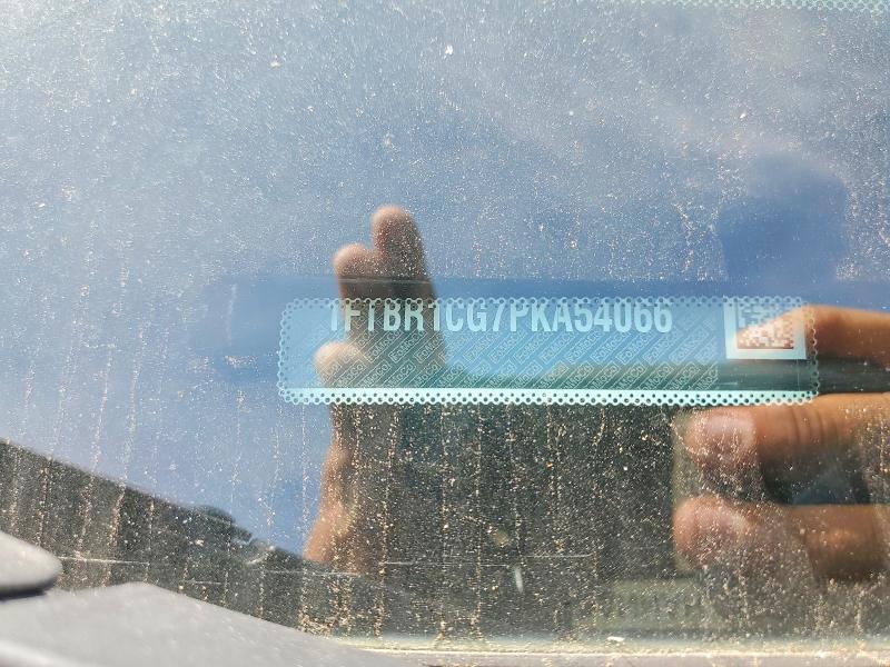 67693046 :رقم المزاد ، 1FTBR1CG7PKA54066 vin ، 2023 Ford Transit مزاد بيع